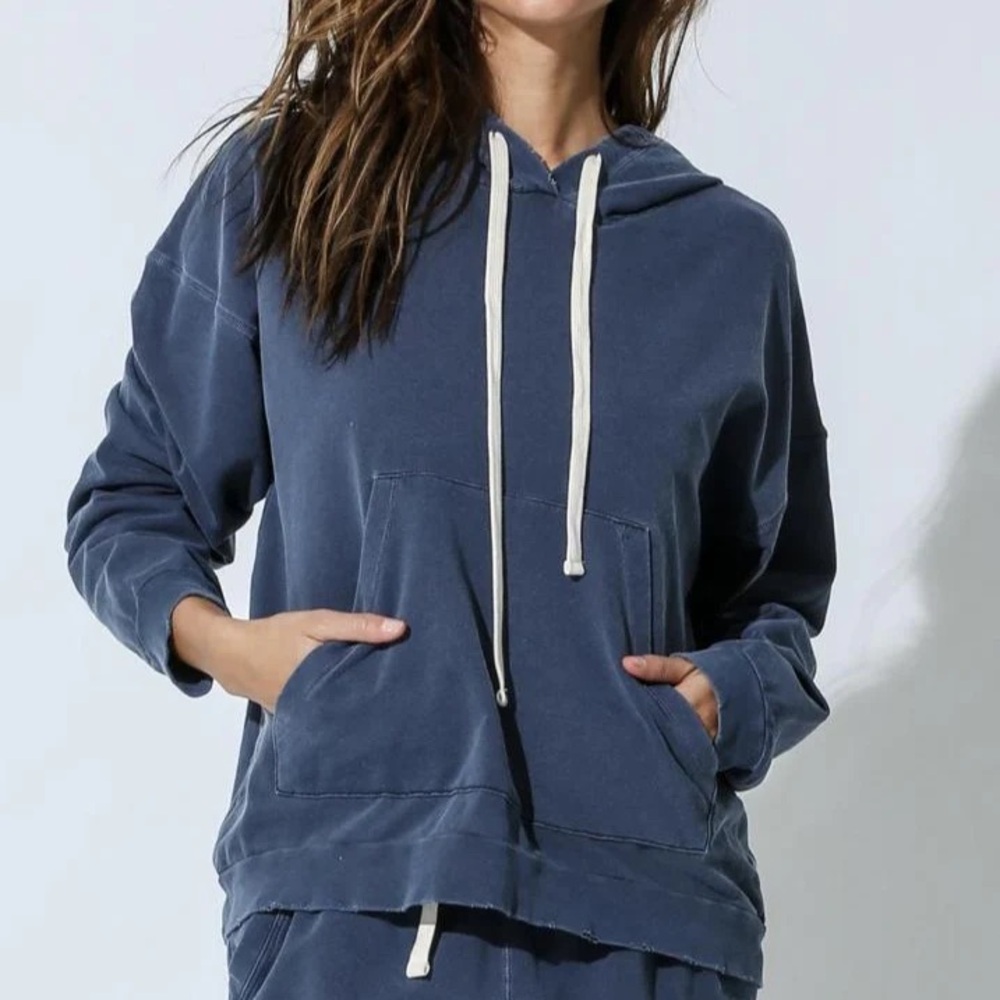 Electric & Rose Womens James Hoodie Vintage Navy Large